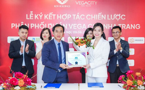 KDI Holdings phát triển mạnh mạng lưới phân phối, đưa dự án “nghìn tỷ” Vega City Nha Trang đến gần khách hàng tiềm năng