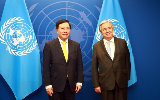 Tổng Thư ký Guterres: LHQ sẽ hỗ trợ ưu tiên phát triển của Việt Nam