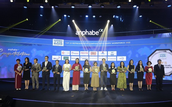 Văn Phú - Invest đạt danh hiệu “Doanh nghiệp tiêu biểu có nguồn nhân lực hạnh phúc 2022”