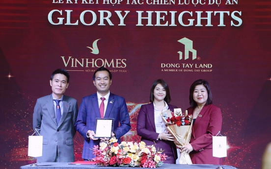 Đông Tây Land ký kết hợp tác với Vinhomes phân phối siêu phẩm Glory Heights