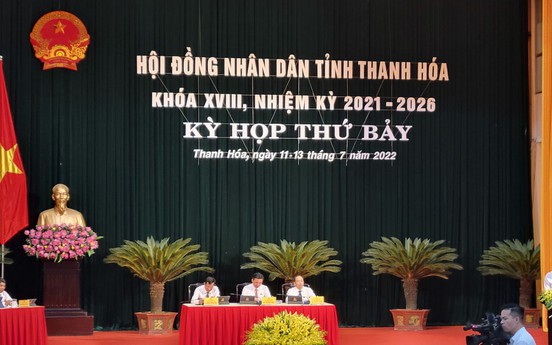 Khai mạc Kỳ họp thứ 7 Hội đồng nhân dân tỉnh Thanh Hóa khóa XVIII