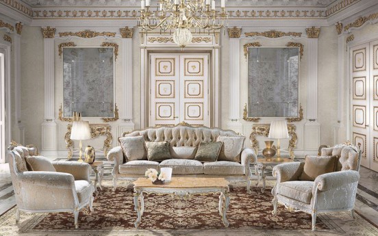Phong cách Baroque trong thiết kế nội thất