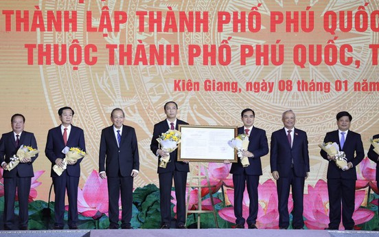 Phú Quốc chính thức trở thành thành phố biển đảo đầu tiên của Việt Nam