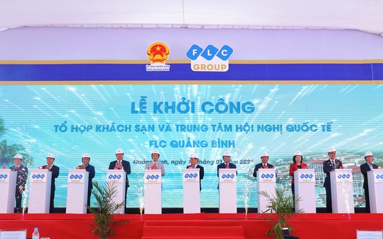 Khởi công Tổ hợp khách sạn 5 sao và Trung tâm Hội nghị Quốc tế tại “đại dự án“ FLC Quảng Bình