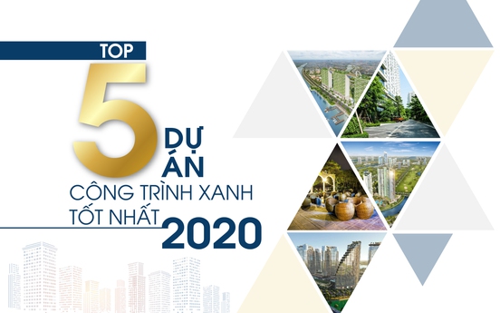 Top 5 Dự án công trình xanh tốt nhất năm 2020