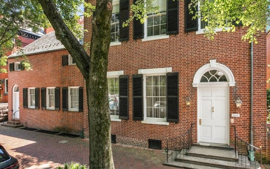 Biệt thự Georgetown trước đây của Jackie Kennedy được rao bán với giá 10 triệu USD