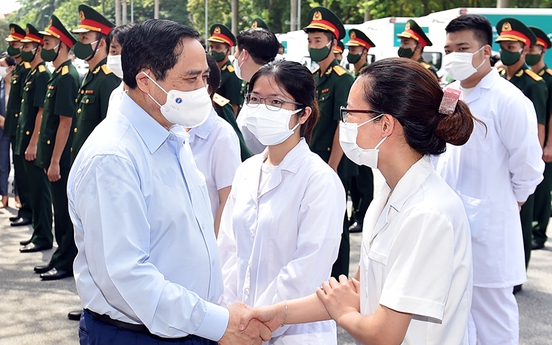 Thủ tướng Phạm Minh Chính gửi thư động viên các lực lượng tuyến đầu phòng, chống dịch COVID-19