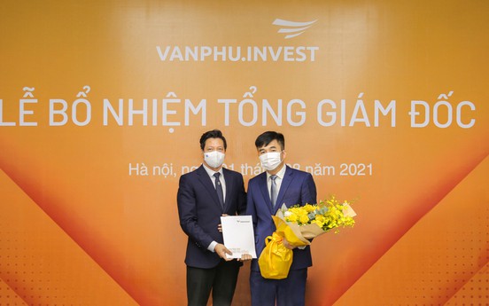 Văn Phú – Invest bổ nhiệm Tổng Giám đốc mới