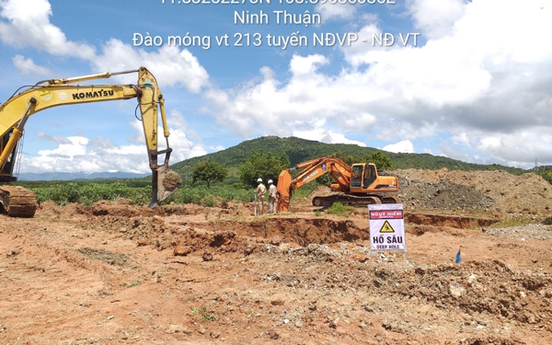 Dự án đường dây 500kV Vân Phong - Vĩnh Tân: Nhiều khó khăn vướng mắc về mặt bằng cần được tháo gỡ