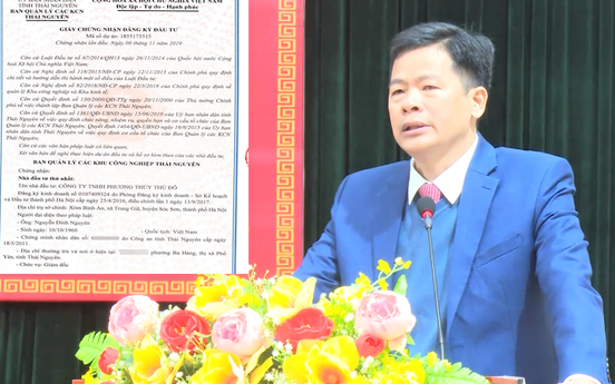 Bí thư Thành ủy Thái Nguyên Phan Mạnh Cường bị khởi tố và 2 dự án cấp “chóng vánh” cho Công ty Phương Thùy Thủ Đô