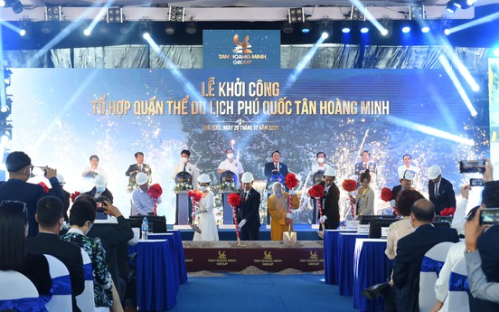 Tân Hoàng Minh khởi công siêu dự án tỷ đô - Tổ hợp quần thể du lịch tại Đảo Ngọc Phú Quốc