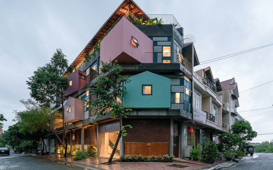 Thiết kế độc đáo của khu căn hộ cho thuê đẹp như mơ tại thành phố biển Vũng Tàu