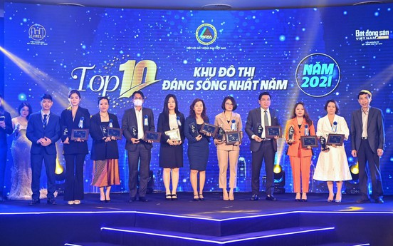 ParkCity Hanoi được vinh danh Top 10 Khu đô thị đáng sống nhất năm 2021