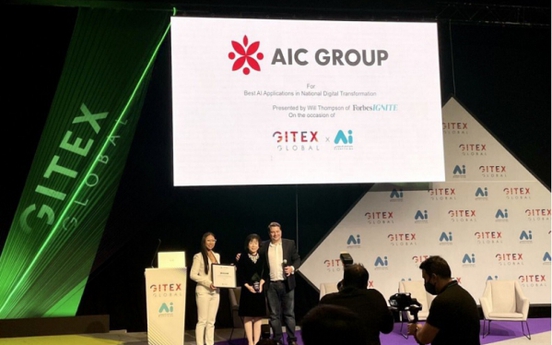 AIC Group giành giải AI danh giá nhất tại GITEX Global năm 2021