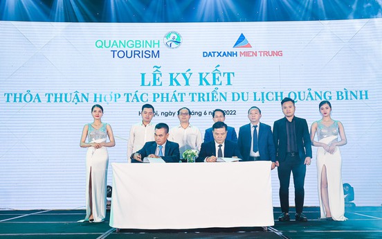Công ty Đất Xanh Miền Trung hợp tác phát triển du lịch Quảng Bình