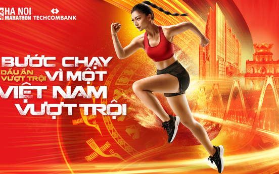 Giải chạy Hà Nội Marathon Techcombank lần đầu tiên cùng thông điệp  “Dấu ấn vượt trội”