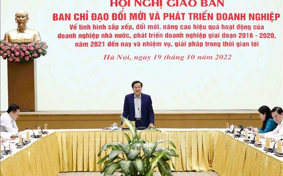 Phó Thủ tướng Lê Minh Khái: Gỡ vướng, đẩy nhanh tiến độ sắp xếp doanh nghiệp nhà nước