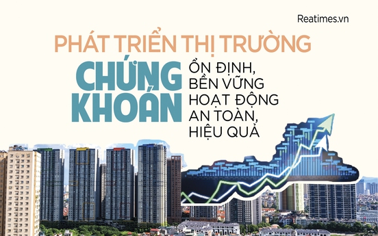 Phát triển thị trường chứng khoán ổn định, bền vững, hoạt động an toàn, hiệu quả
