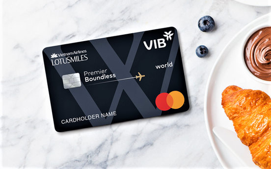 VIB dẫn dầu thị phần chi tiêu thẻ tín dụng Mastercard ở nước ngoài 
