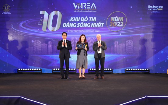 ParkCity Hanoi được vinh danh Top 10 Khu đô thị đáng sống nhất năm 2022 