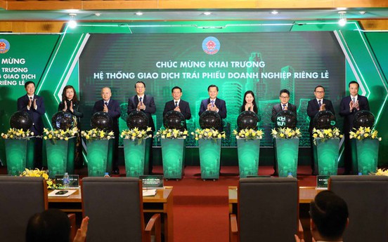 Khai trương hệ thống trái phiếu doanh nghiệp riêng lẻ