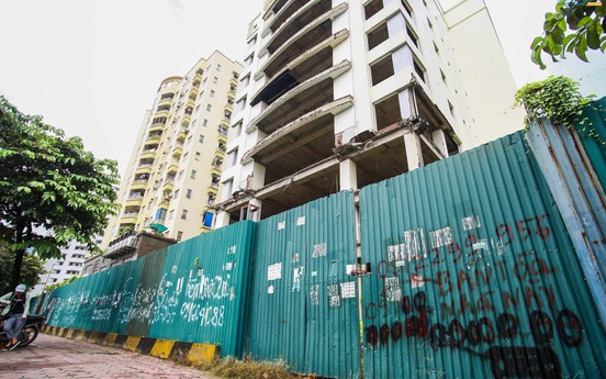 Thực trạng đất 'vàng' Hà Nội nhìn từ dự án LOD Building 5 năm bị bỏ hoang