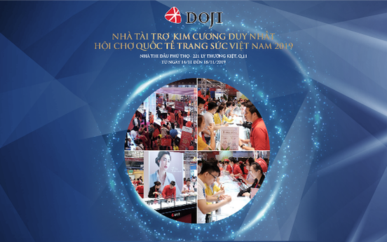 DOJI tung “Siêu bão kim cương viên” và tặng tiền tới 500 triệu đồng