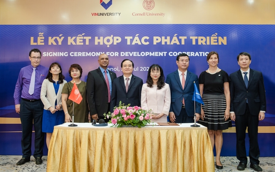 VinUni tiếp nhận sinh viên quốc tế của ĐH Cornell sang học tập tại Việt Nam