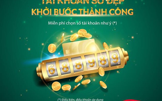 Tài khoản số đẹp – Khởi bước thành công cùng SCB