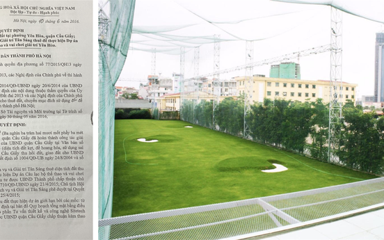 Lợi ích người dân ở đâu khi dự án vui chơi giải trí Yên Hòa thành sân tập Golf?
