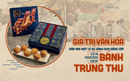 Giá trị văn hóa dần mai một vì ganh đua đẳng cấp của những hộp bánh Trung thu