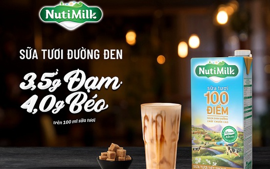 Sữa tươi NutiMilk - Hương vị ngon tuyệt, giúp mẹ dụ bé uống sữa trong "tích tắc"