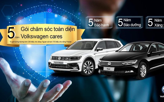 VW Việt Nam khuyến mại gói “chăm sóc toàn diện 5 năm” dành cho khách hàng