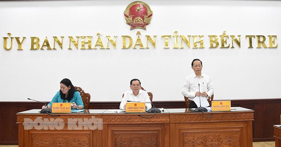 Bến Tre: UBND tỉnh triển khai nhiệm vụ trọng tâm trong năm 2024