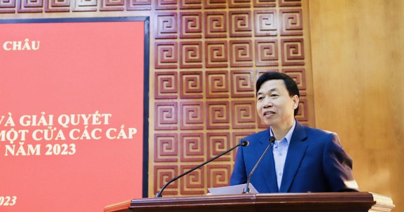 Lai Châu: Tăng cường trách nhiệm của người đứng đầu trong thực hiện TTHC, cung cấp dịch vụ công