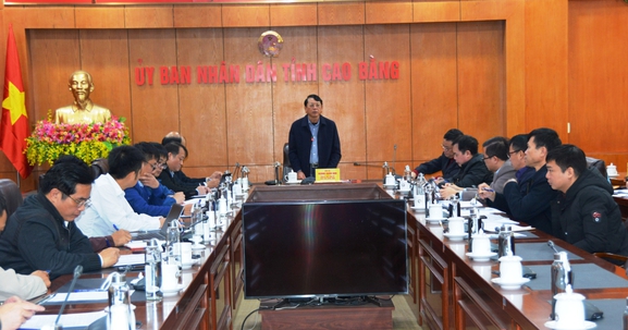 Cao Bằng: Họp Ban Chỉ đạo giải phóng mặt bằng Dự án đầu tư xây dựng tuyến cao tốc Đồng Đăng - Trà Lĩnh