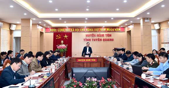 Tuyên Quang: Phó Chủ tịch UBND tỉnh kiểm tra tiến độ thực hiện công tác bồi thường, giải phóng mặt bằng Dự án cao tốc Tuyên Quang-Hà Giang