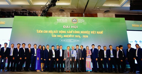Đại hội Liên chi hội Bất động sản công nghiệp Việt Nam lần thứ nhất nhiệm kỳ 2024 - 2029