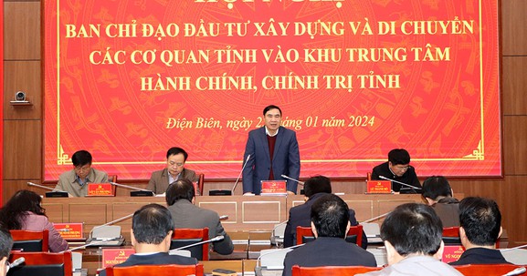 Điện Biên: Ưu tiên đẩy nhanh tiến độ giải phóng mặt bằng các dự án
