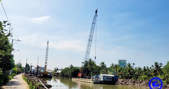 Tiền Giang: Tập trung thực hiện công tác giải phóng mặt bằng dự án Đường giao thông hai bên bờ sông Bảo Định