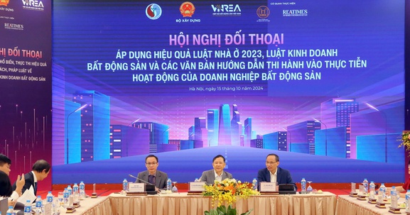 Hội nghị Đối thoại “Tuyên truyền, phổ biến, thực thi hiệu quả chính sách, pháp luật về đất đai, nhà ở, kinh doanh bất động sản”