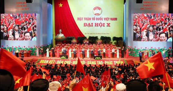 Khai mạc trọng thể Đại hội đại biểu toàn quốc MTTQ Việt Nam lần thứ X