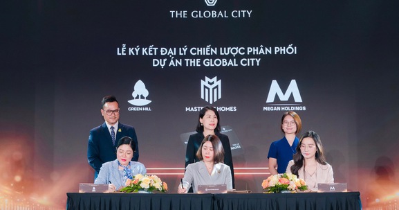 Đại lý chiến lược Megan Holdings ký kết với Masterise Homes, chính thức phân phối siêu phẩm phân khu cao tầng The Global City