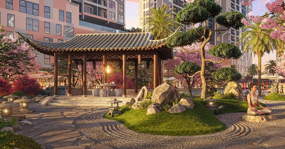 Phân khu cao tầng chuẩn Nhật của Vinhomes Star City hút tín đồ của lối sống wellness