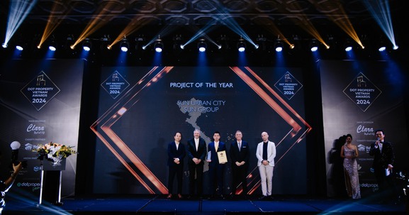 Dot Property Vietnam Awards 2024 vinh danh Đô thị nghỉ dưỡng Sun Urban City là “Dự án của năm”