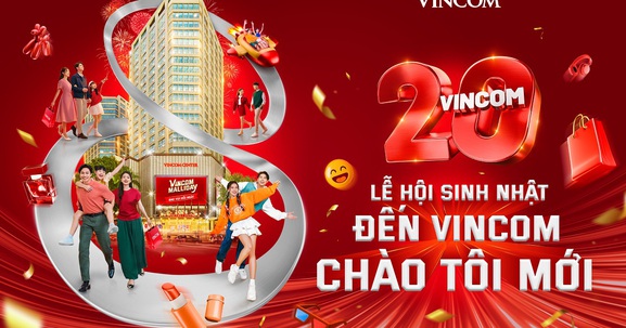 Vincom - Hành trình 20 năm tiên phong kết nối trải nghiệm mua sắm mới