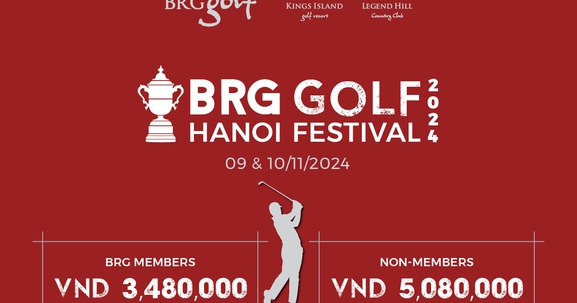 Hai tuyệt tác sân gôn đã sẵn sàng chào đón sự kiện BRG Golf Hanoi Festival 2024