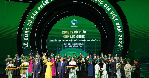 GELEX sở hữu 4 Thương hiệu quốc gia 2024