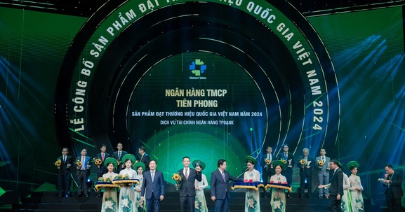 TPBank tự hào là Thương hiệu quốc gia Việt Nam 2024
