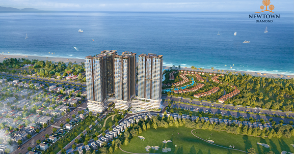 Đặc quyền tinh hoa tại Newtown Diamond: Cuộc sống 5 sao bên sân gôn thời thượng